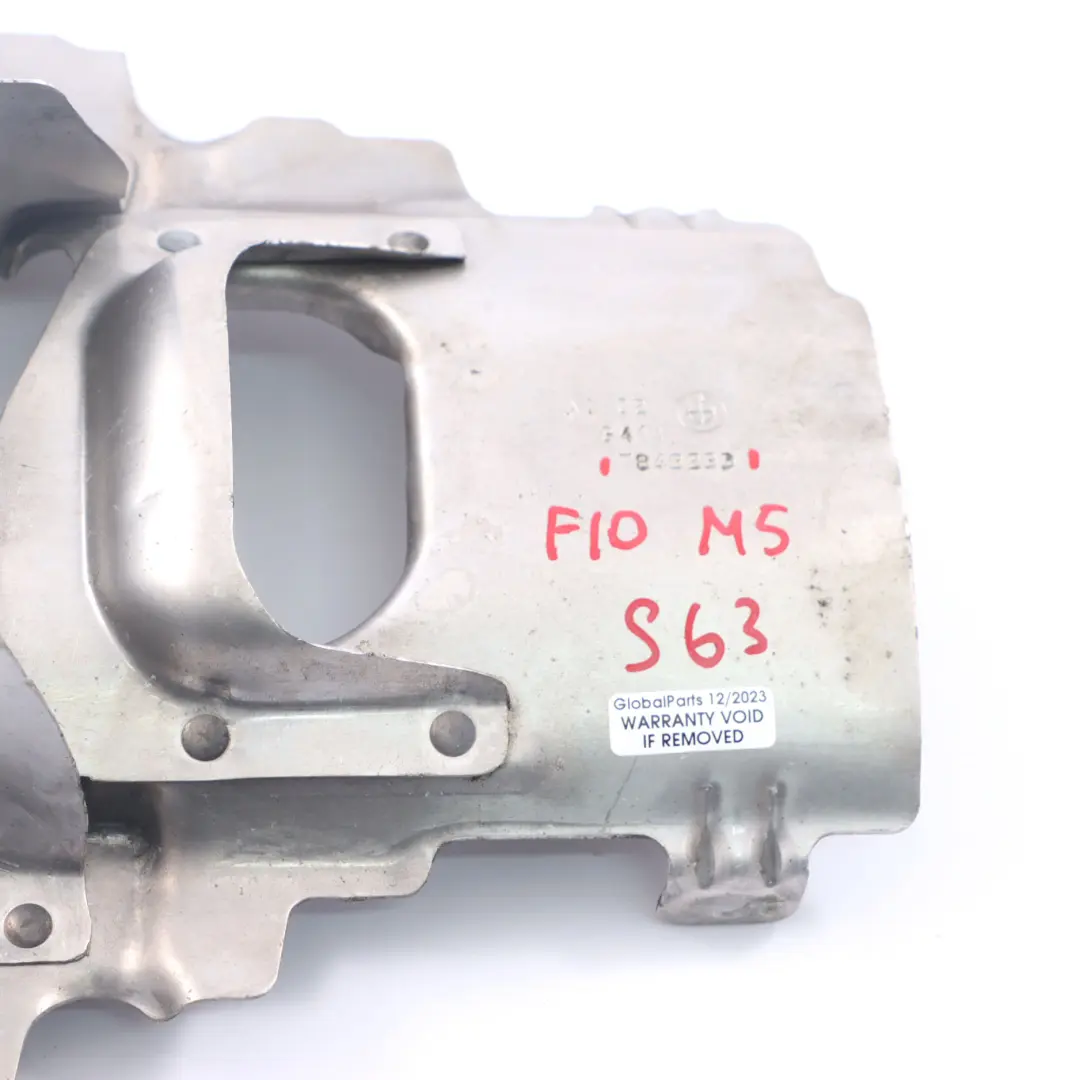 S63N Protezione calore turbocompressore per BMW F10 M5 F06 F12 F13 M6 con numero di parte 7843233 BMW F10 M5 F06 F12 F13 M6 S63N Protezione calore turbocompressore - SKU 7843233 - Numero di parte 7843233