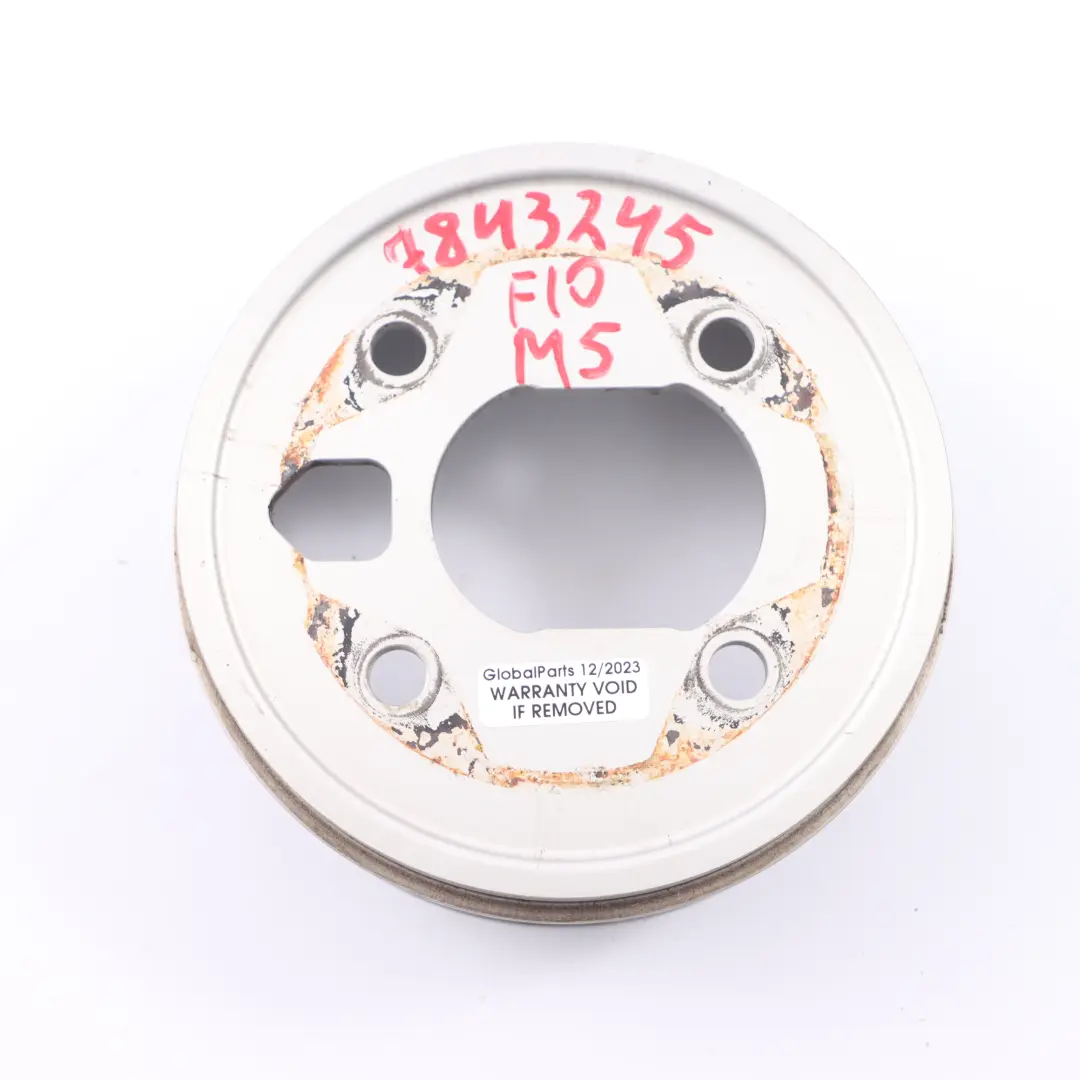 Vibration Absorber Pulley BMW F10 M5 F12 M6 Crankshaft Shaft Pulley to with Part number 7843245 Vibration Absorber Pulley BMW F10 M5 F12 M6 Crankshaft Shaft Pulley - SKU 7843245 - Part number 7843245