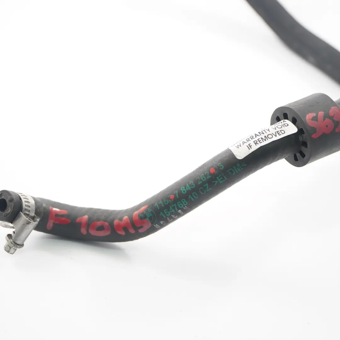 Tubo di sfiato BMW F10 M5 F12 F13 M6 Linea Tubo acqua motore per con numero di parte 7843262 Tubo di sfiato BMW F10 M5 F12 F13 M6 Linea Tubo acqua motore - SKU 7843262 - Numero di parte 7843262