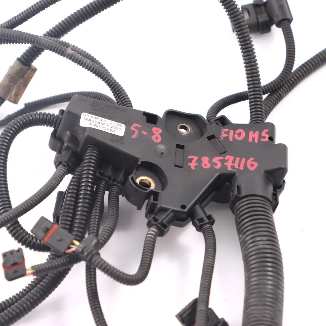 Engine Wiring BMW F10 M5 F12 M6 Loom Harness Injection Valve Cyl. 5-8 - SKU 7843332 - Part number 7843332