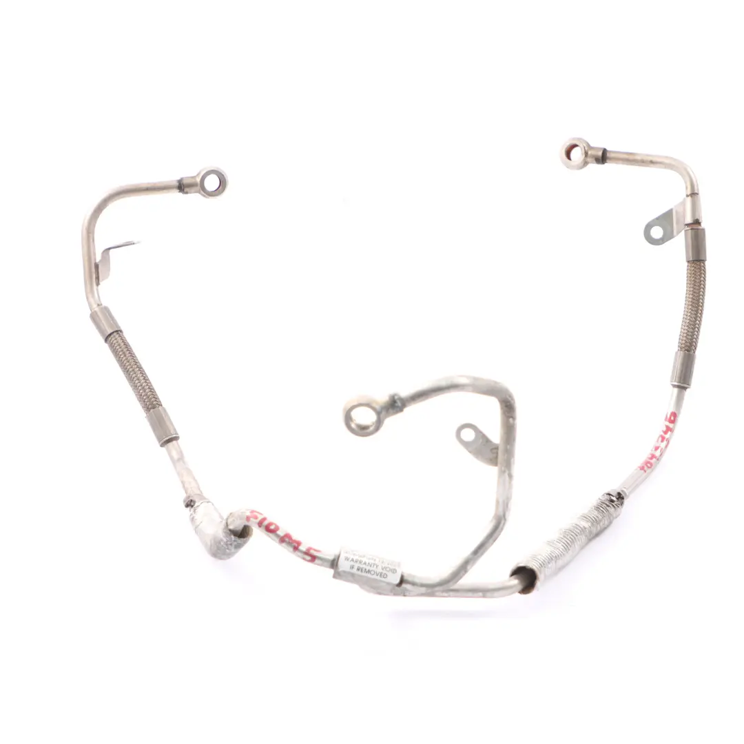 Turbocharger Oil Hose BMW F10 M5 Turbo Charger Oil Hose Pipe Line to with Part number 7843346 Turbocharger Oil Hose BMW F10 M5 Turbo Charger Oil Hose Pipe Line - SKU 7843346 - Part number 7843346