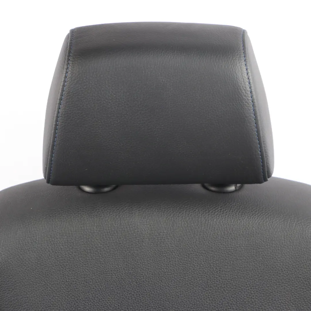  Front Seat BMW E90 E91 LCI Right O/S M Sport Heated Black Leather Dakota Blue - SKU 7843514 - Part number 7843514