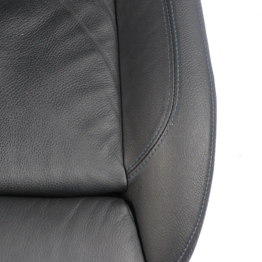  Front Seat BMW E90 E91 LCI Right O/S M Sport Heated Black Leather Dakota Blue - SKU 7843514 - Part number 7843514