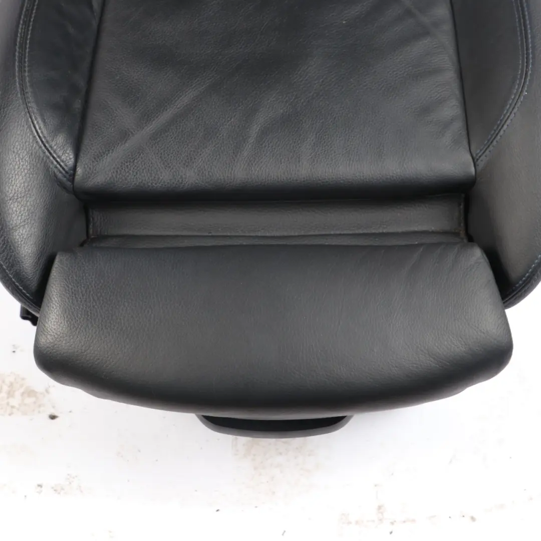  Front Seat BMW E90 E91 LCI Right O/S M Sport Heated Black Leather Dakota Blue - SKU 7843514 - Part number 7843514