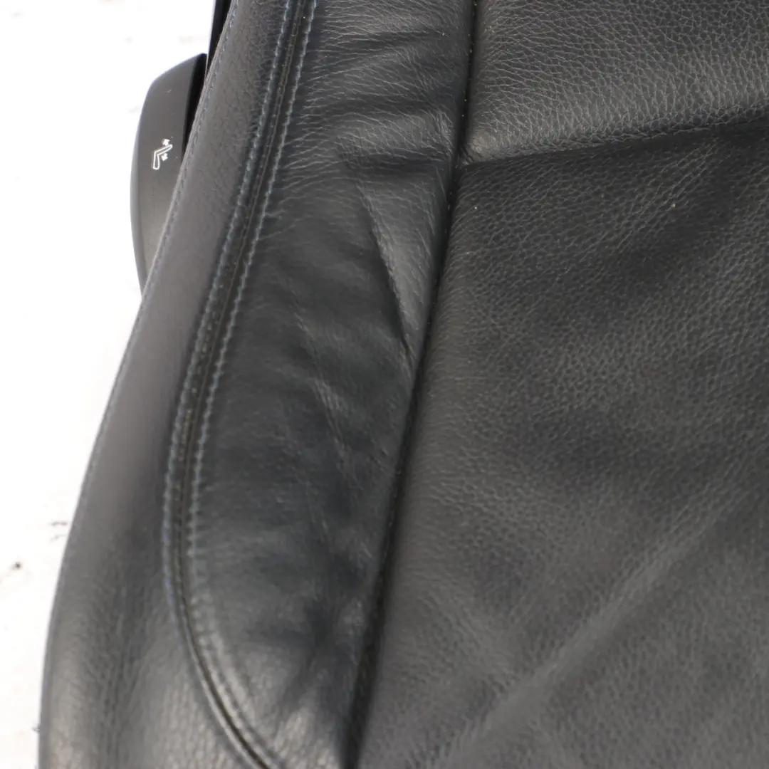 Front Seat BMW E90 E91 LCI Right O/S M Sport Heated Black Leather Dakota Blue - SKU 7843514 - Part number 7843514