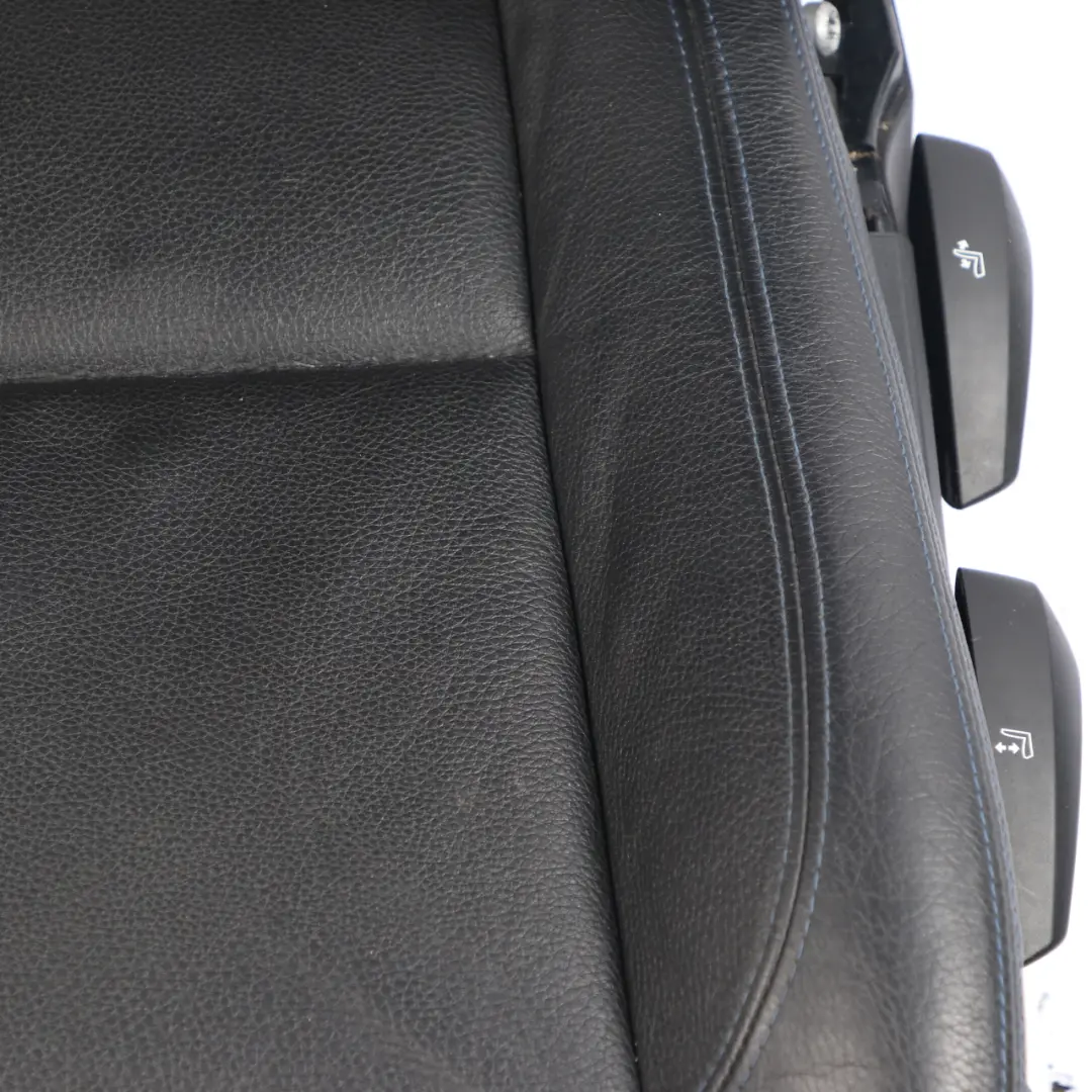 BMW E90 LCI Fotel Sport Lewy Przód Skóra Czarna - SKU 7843515-2 - Numer Części 7843515