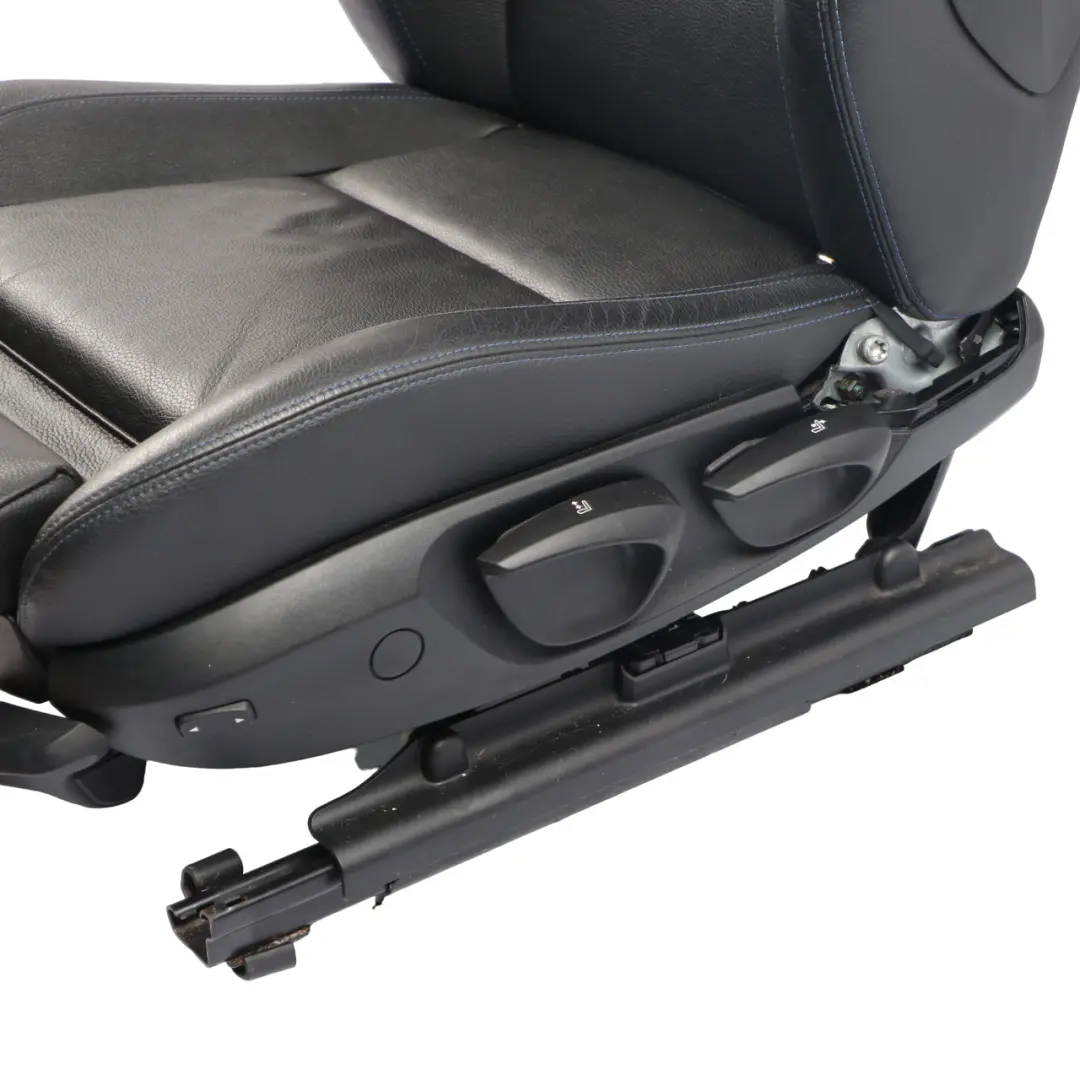 BMW E90 LCI Fotel Sport Lewy Przód Skóra Czarna - SKU 7843515-2 - Numer Części 7843515