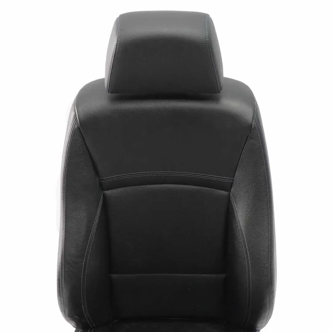  Front Seat BMW E90 E91 LCI Left N/S M Sport Heated Black Leather Dakota Blue - SKU 7843515 - Part number 7843515