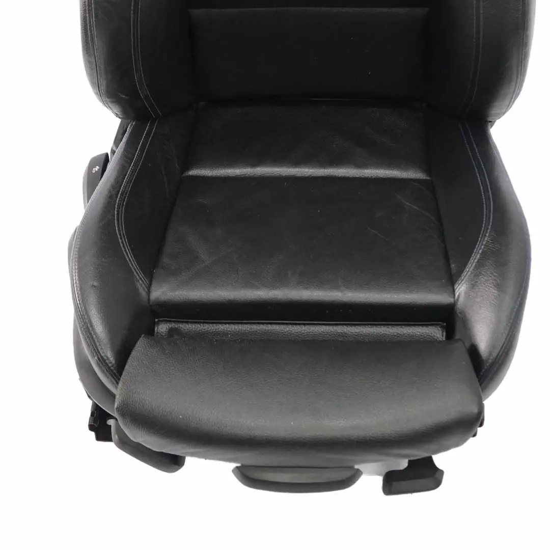 Front Seat BMW E90 E91 LCI Left N/S M Sport Heated Black Leather Dakota Blue to with Part number 7843515 Front Seat BMW E90 E91 LCI Left N/S M Sport Heated Black Leather Dakota Blue - SKU 7843515 - Part number 7843515