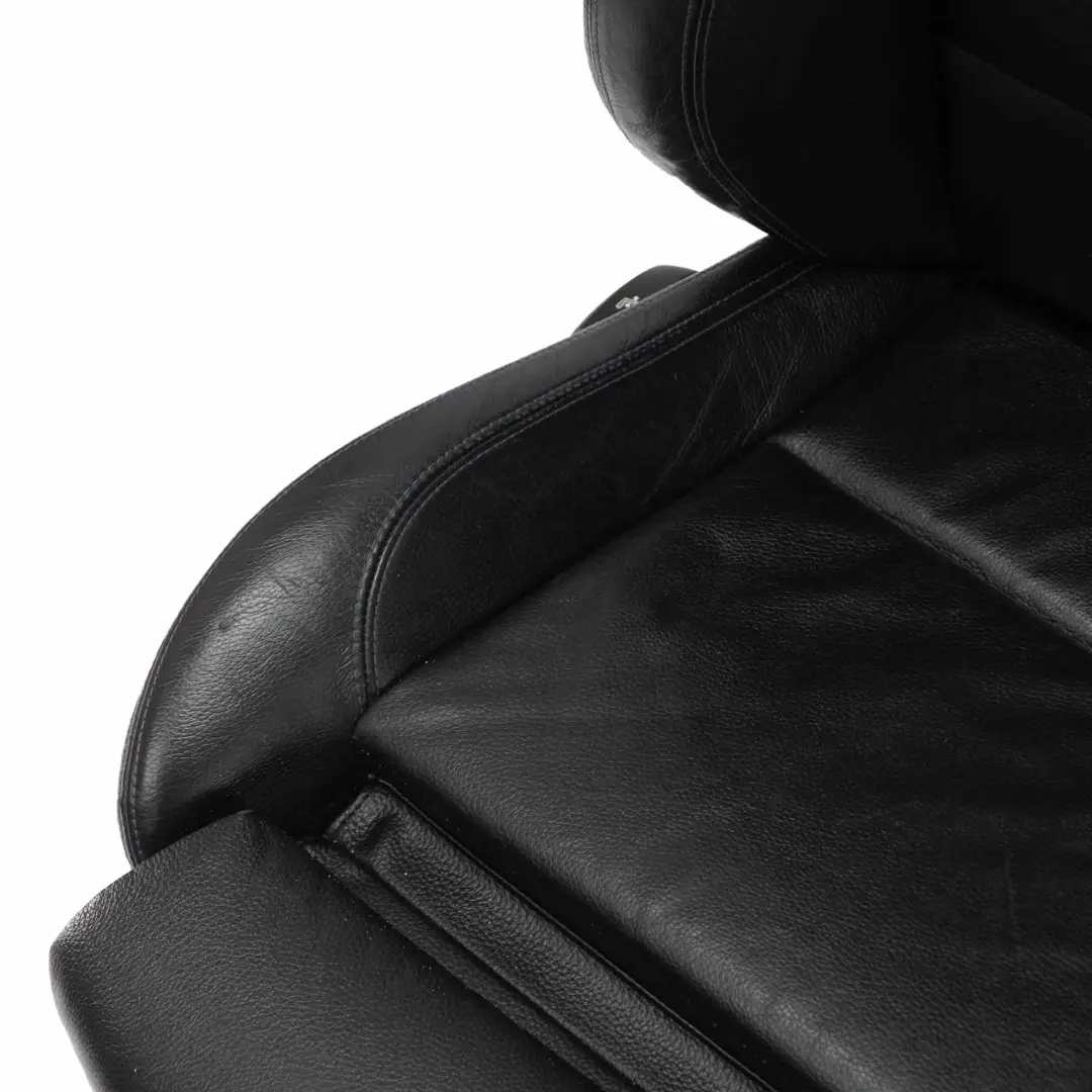  Front Seat BMW E90 E91 LCI Left N/S M Sport Heated Black Leather Dakota Blue - SKU 7843515 - Part number 7843515