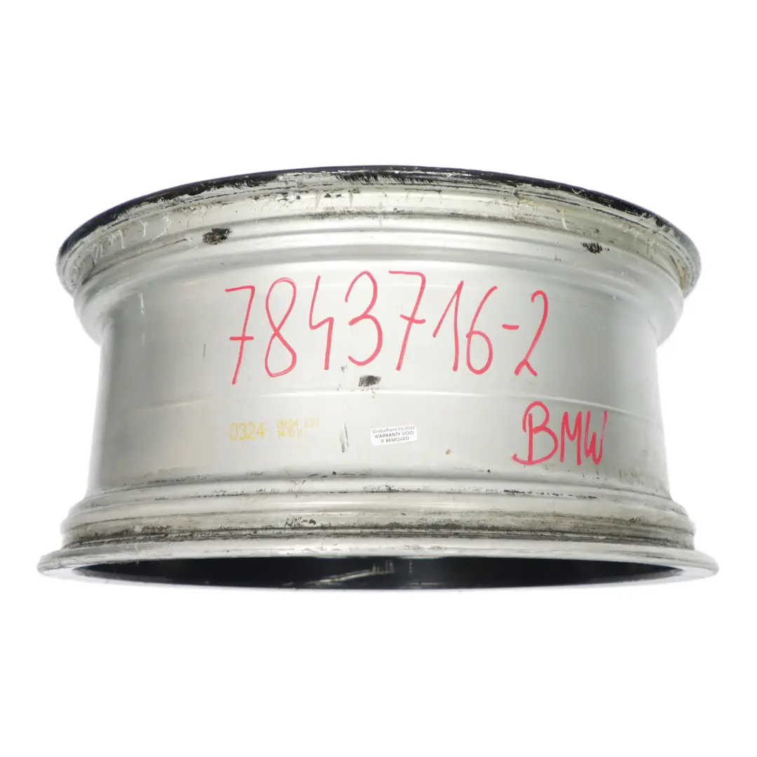 BMW F06 F12 Hinten Alu Felge Alufelge 20" ET:44 9J M Doppelspeiche 373 - SKU 7843716-2 - Teilenummer 7843716