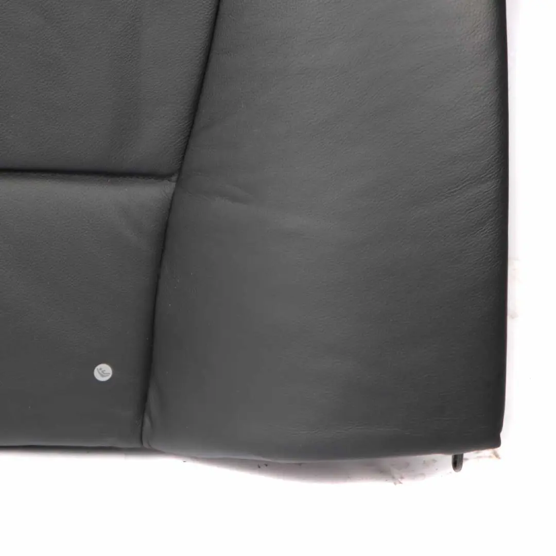 BMW E90 LCI Rear Seat Backrest Back Cover Leather Dakota Black Blue Seam - SKU 7843757 - Part number 7843757