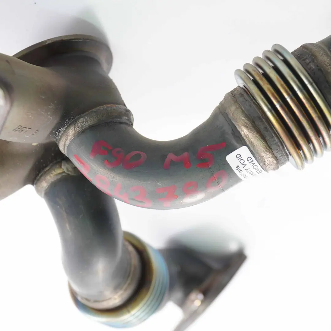 Collettore Scarico Tubi Motore Cilindro 1,4,6,7 per BMW F10 F90 M5 F13 F91 M6 con numero di parte 7843780 BMW F10 F90 M5 F13 F91 M6 Collettore Scarico Tubi Motore Cilindro 1,4,6,7 - SKU 7843780 - Numero di parte 7843780