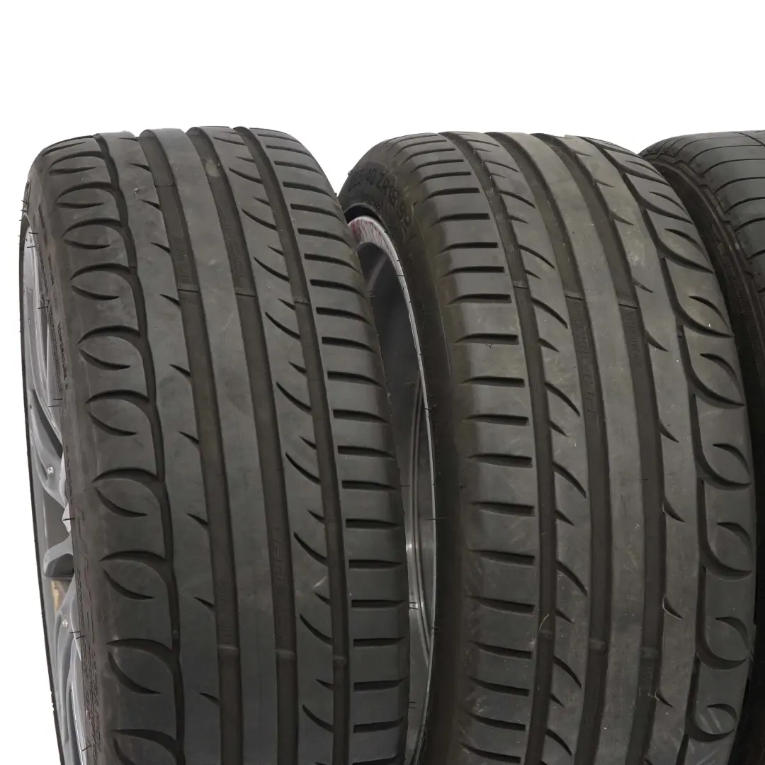 BMW E90 E92 Set Complet 4x Jante 18" Tyres M Spider Spoke 193 Ferricgrey - SKU 7843839/7843841-1 - Numéro de pièce 7843839/7843841
