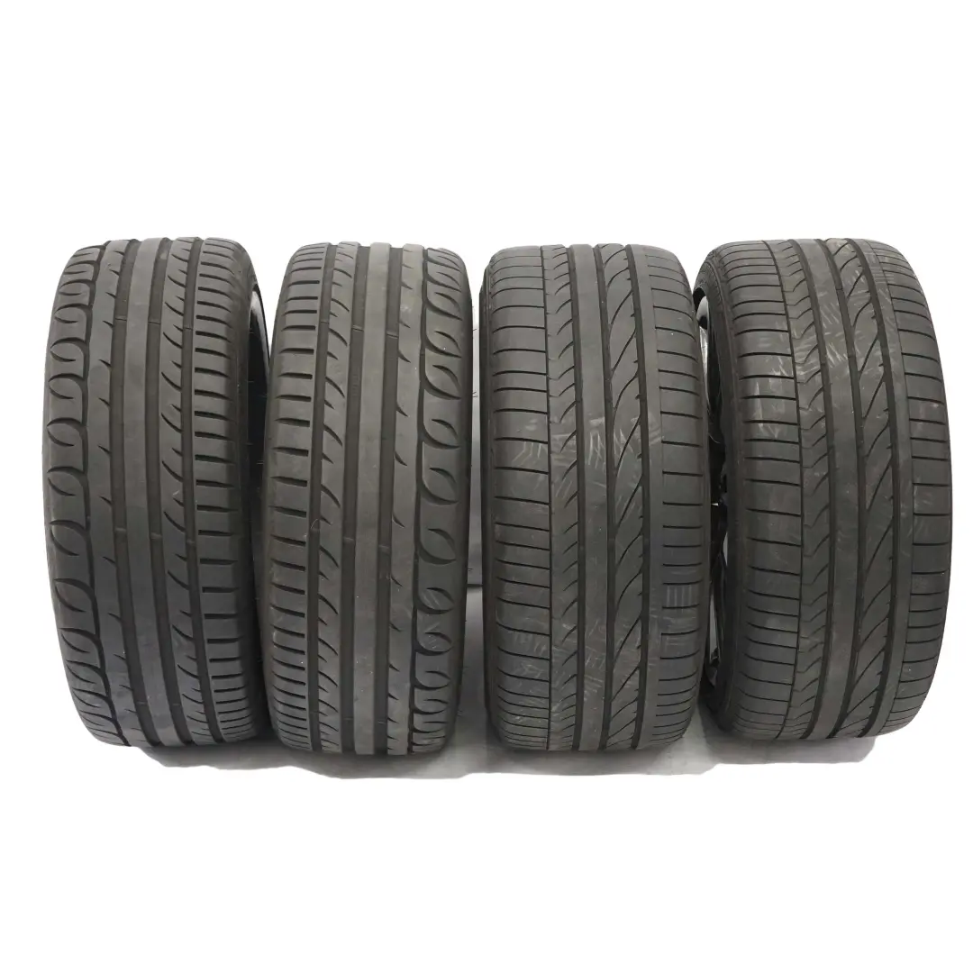 BMW E90 Grau Komplettes 4x Rad Alufelgen Felgen 18" Reifen M Sternspeiche 193 - SKU 7843839/7843841-1 - Teilenummer 7843839/7843841