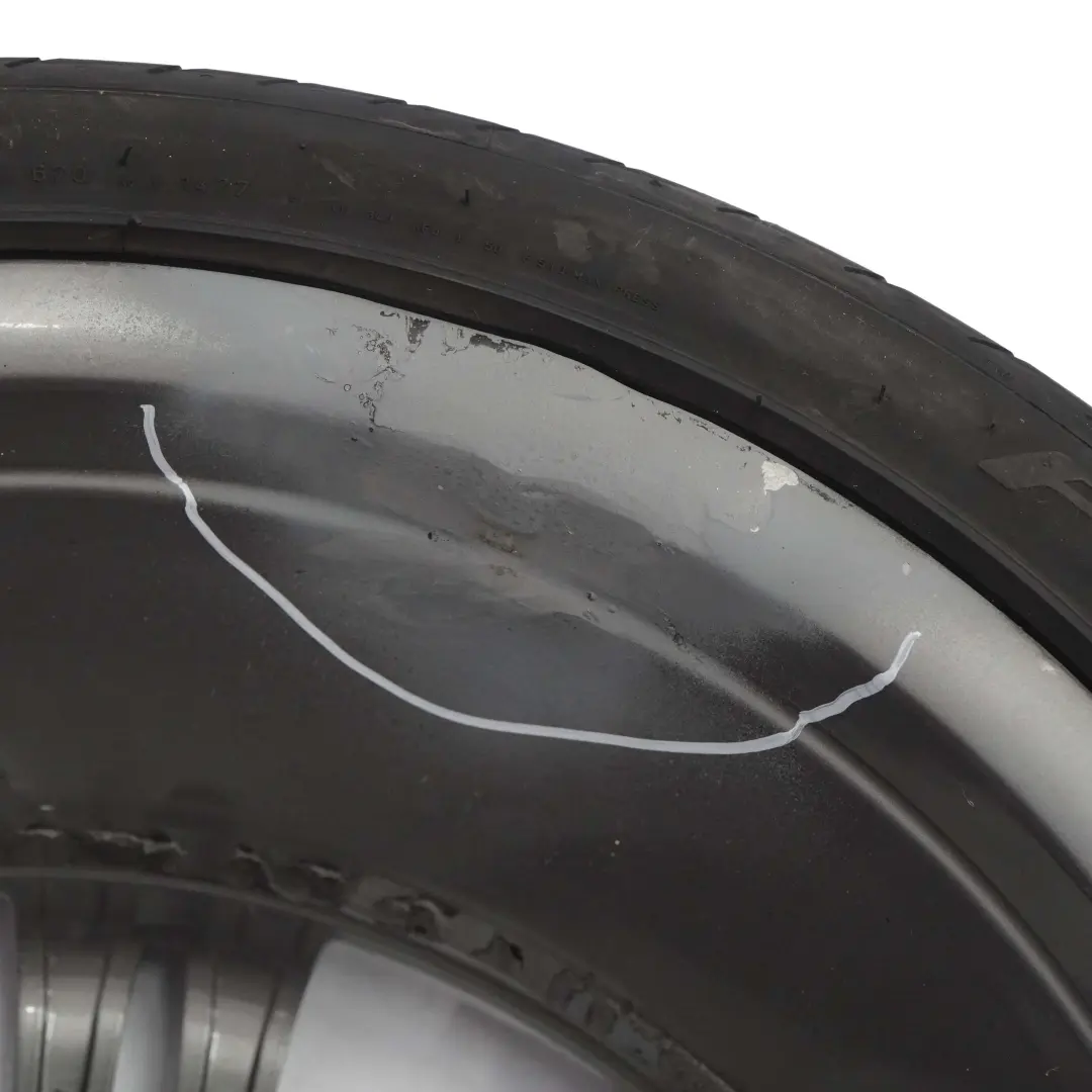 BMW E90 E92 Complete Set 4x Wheel Rim 18" Tyres M Spider Spoke 193 Ferricgrey - SKU 7843839/7843841-2 - Part number 7843839/7843841