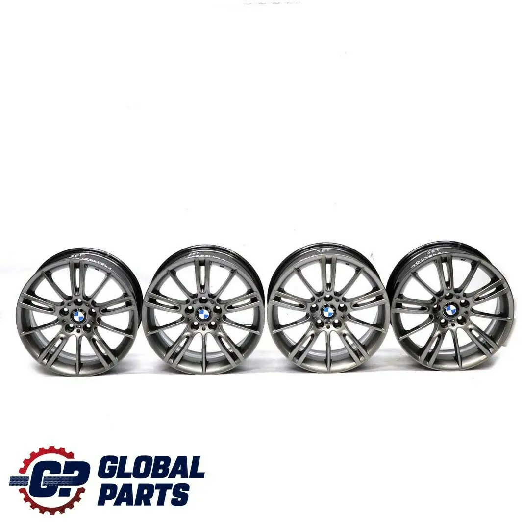 Juego Completo 4x Llanta 18" M Spider Spoke 193 Ferricgrey Gris para BMW E90 E91 E92 con número de pieza 7843839/7843841 BMW E90 E91 E92 Juego Completo 4x Llanta 18" M Spider Spoke 193 Ferricgrey Gris - SKU 7843839/7843841 - Número de pieza 7843839/7843841