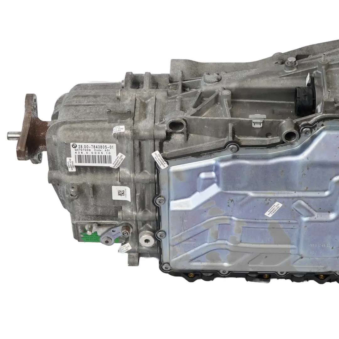 S63N Twin Clutch Gearbox GS7D36BG WARRANTY to BMW F10 M5 F06 F12 F13 M6 with Part number 7843805 BMW F10 M5 F06 F12 F13 M6 S63N Twin Clutch Gearbox GS7D36BG WARRANTY - SKU 7843840 - Part number 7843805