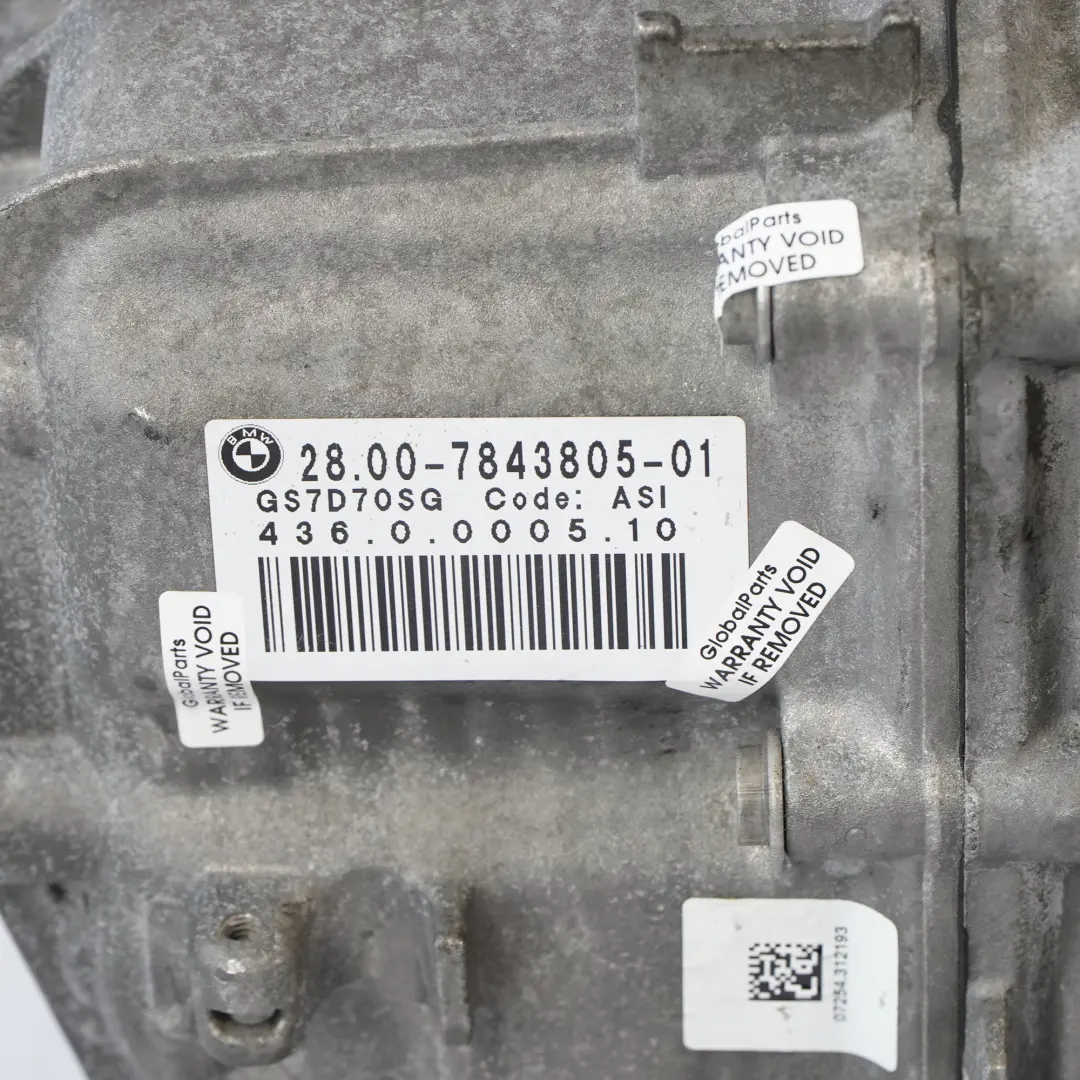 Skrzynia Biegów GS7D36BG 7843805 do BMW F10 M5 F12 M6 o numerze 7843805 BMW F10 M5 F12 M6 Skrzynia Biegów GS7D36BG 7843805 - SKU 7843840 - Numer Części 7843805
