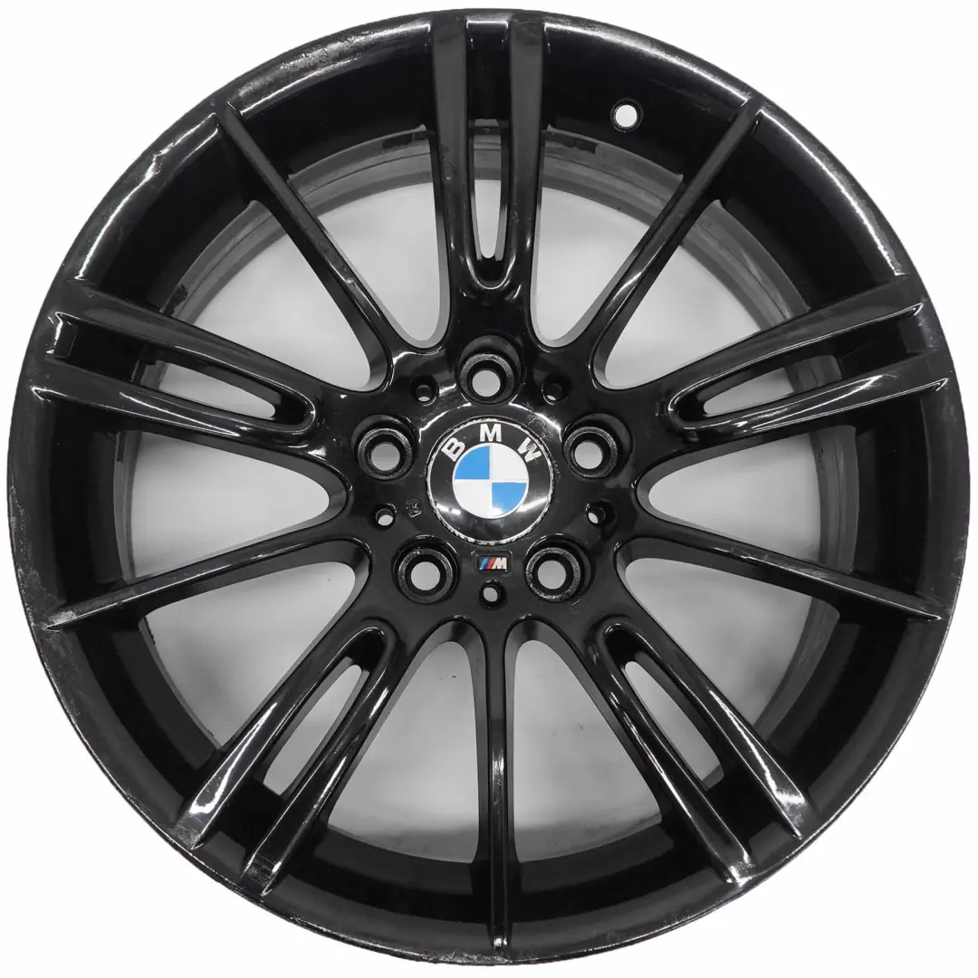 Cerchio Lega Posteriore Nero 18" ET:37 8.5J M Spider Spoke 193 per BMW E90 E91 con numero di parte 7843841 BMW E90 E91 Cerchio Lega Posteriore Nero 18" ET:37 8.5J M Spider Spoke 193 - SKU 7843841-1 - Numero di parte 7843841