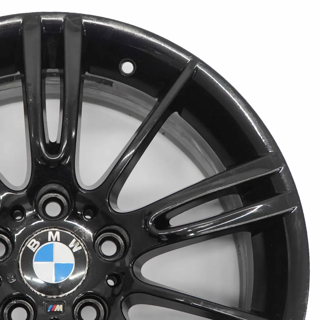 BMW E90 E91 Black Rear Alloy Wheel Rim 18" ET:37 8.5J M Spider Spoke 193 - SKU 7843841-1 - Part number 7843841