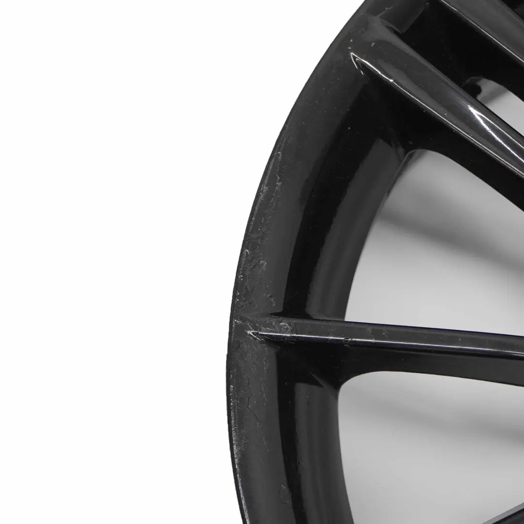 BMW E90 Noir Jante Roue Avant Alliage 18" ET:37 8.5J M Spider Spoke 193 - SKU 7843841-1 - Numéro de pièce 7843841