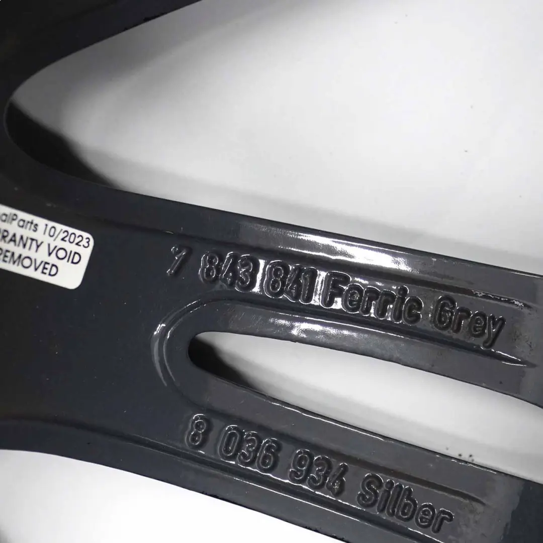 Schwarz Hinterradfelge 18" ET:37 8.5J M Spider Speiche 193 für BMW E90 E91 mit Teilenummer 7843841 BMW E90 E91 Schwarz Hinterradfelge 18" ET:37 8.5J M Spider Speiche 193 - SKU 7843841-1 - Teilenummer 7843841