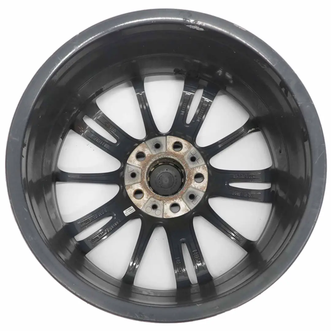 BMW E90 E91 Black Rear Alloy Wheel Rim 18" ET:37 8.5J M Spider Spoke 193 - SKU 7843841-1 - Part number 7843841