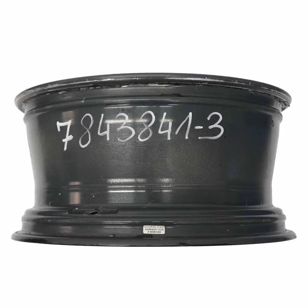 BMW E90 E91 Negro llanta de aleación trasera 18 "ET:37 8.5J M Spider Spoke 193 - SKU 7843841-3 - Número de pieza 7843841
