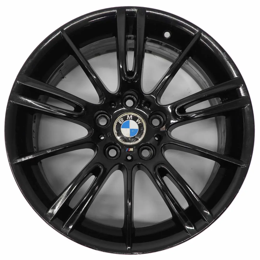 BMW E90 E91 Cerchio in lega posteriore nero 18" ET:37 8.5J M Spider Spoke 193 - SKU 7843841-3 - Numero di parte 7843841