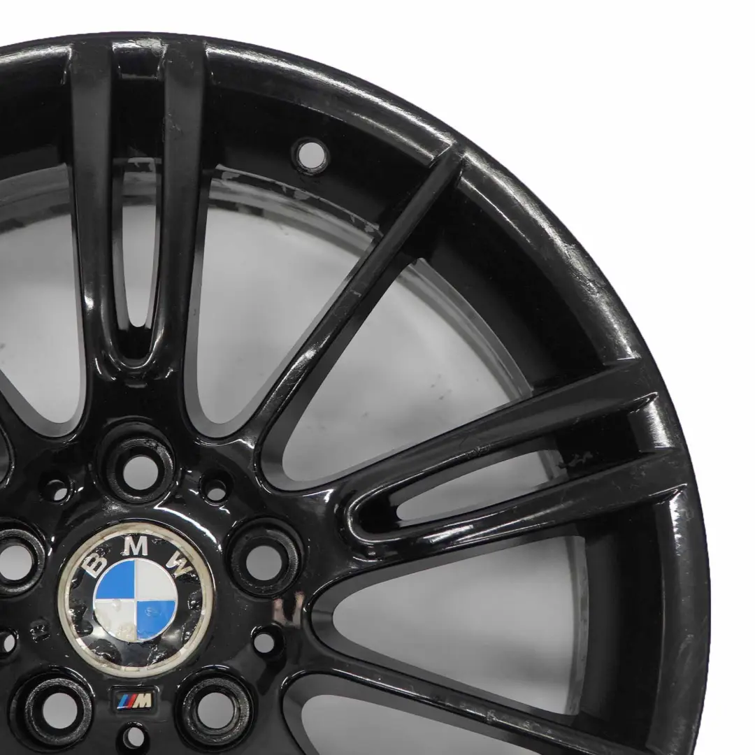 Negro llanta de aleación trasera 18 "ET:37 8.5J M Spider Spoke 193 para BMW E90 E91 con número de pieza 7843841 BMW E90 E91 Negro llanta de aleación trasera 18 "ET:37 8.5J M Spider Spoke 193 - SKU 7843841-3 - Número de pieza 7843841