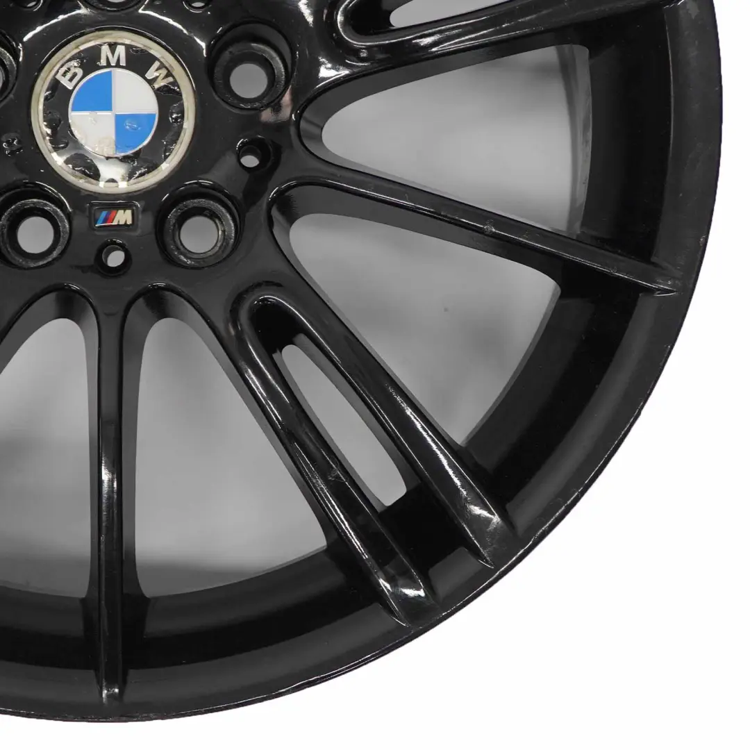 Negro llanta de aleación trasera 18 "ET:37 8.5J M Spider Spoke 193 para BMW E90 E91 con número de pieza 7843841 BMW E90 E91 Negro llanta de aleación trasera 18 "ET:37 8.5J M Spider Spoke 193 - SKU 7843841-3 - Número de pieza 7843841