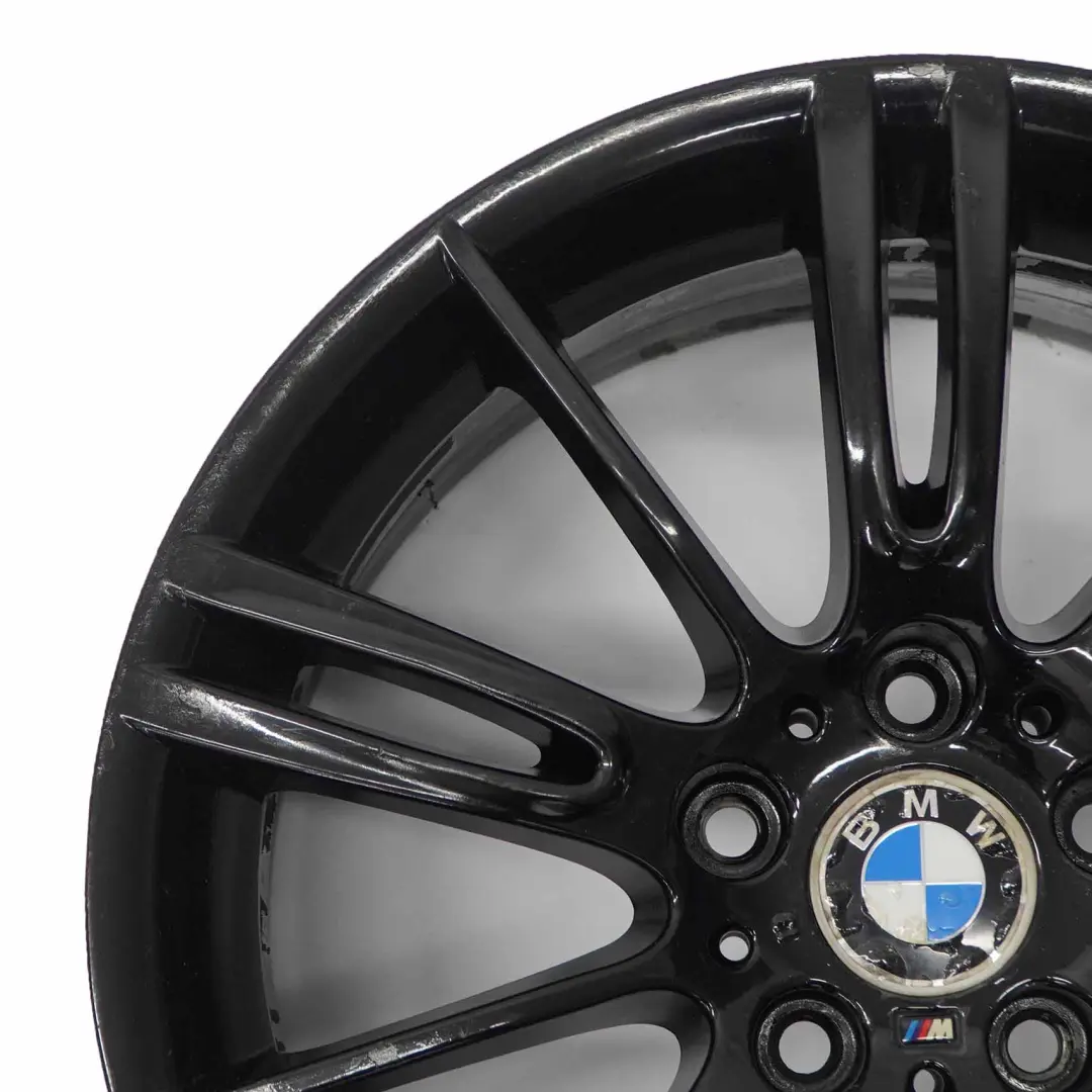 BMW E90 Noir Jante Roue Avant Alliage 18" ET:37 8.5J M Spider Spoke 193 - SKU 7843841-3 - Numéro de pièce 7843841