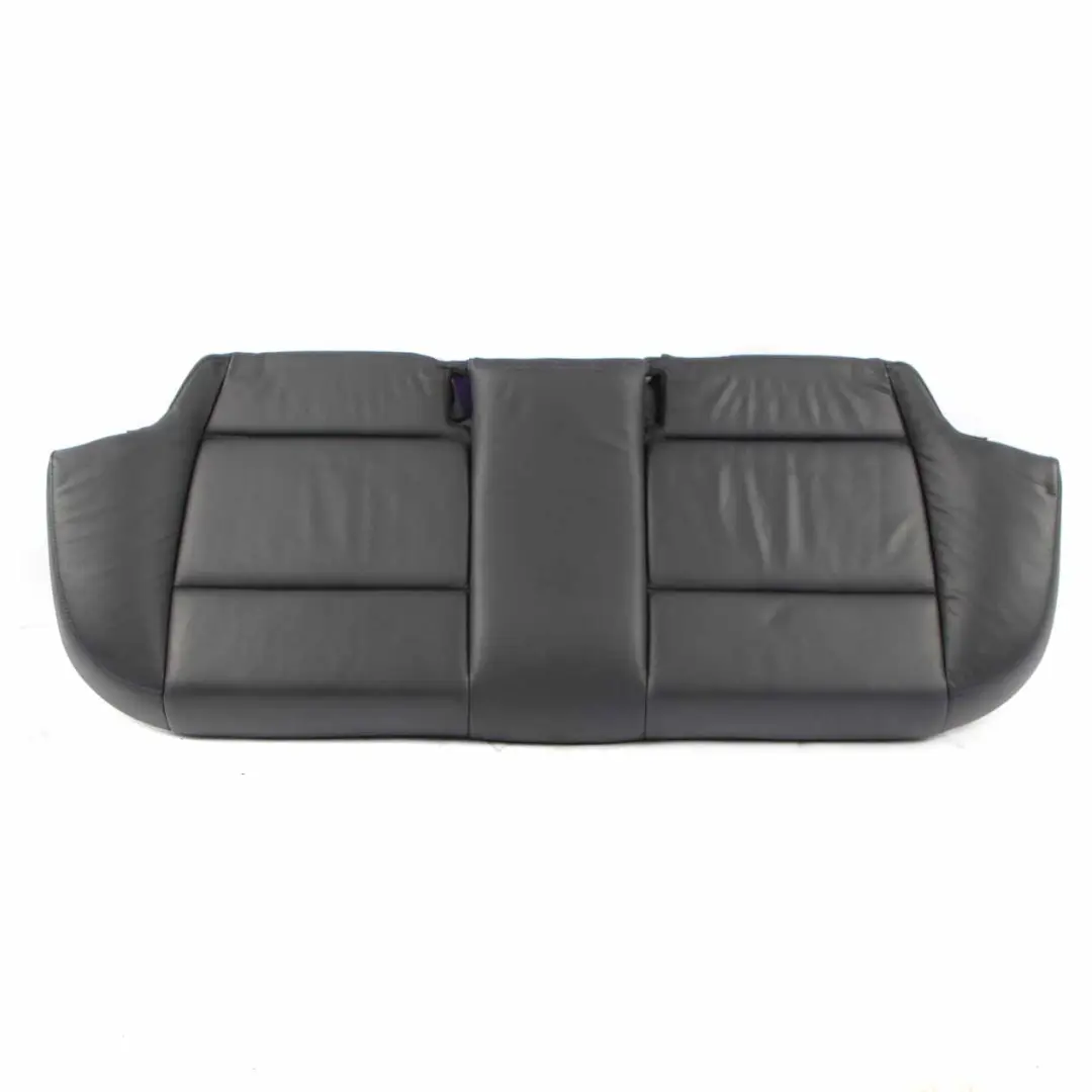 Asiento Trasero Banco Interior Funda Cuero Dakota Negro Azul Costura para BMW E90 LCI con número de pieza 7843904 BMW E90 LCI Asiento Trasero Banco Interior Funda Cuero Dakota Negro Azul Costura - SKU 7843904 - Número de pieza 7843904