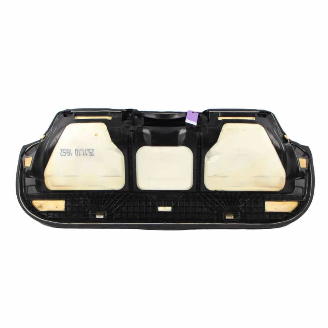 BMW E90 LCI Rück Sitz Couch Bank Innen Raum Bezug Leder Dakota Schwarz Blau Naht - SKU 7843904 - Teilenummer 7843904