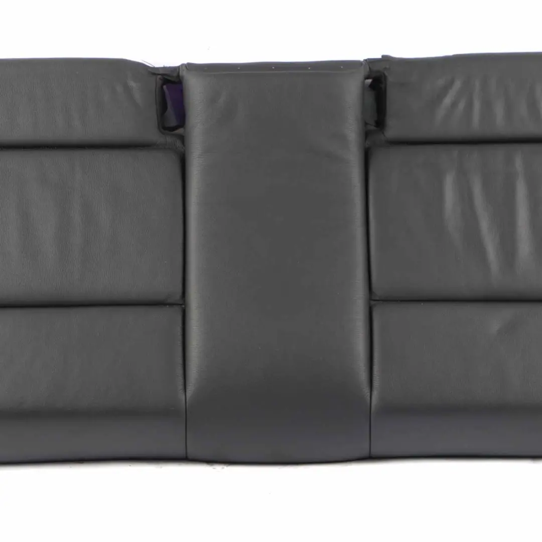 Couch Bench Interior Cover Leather Dakota Black Blue Seam to BMW E90 LCI Rear Seat with Part number 7843904 BMW E90 LCI Rear Seat Couch Bench Interior Cover Leather Dakota Black Blue Seam - SKU 7843904 - Part number 7843904