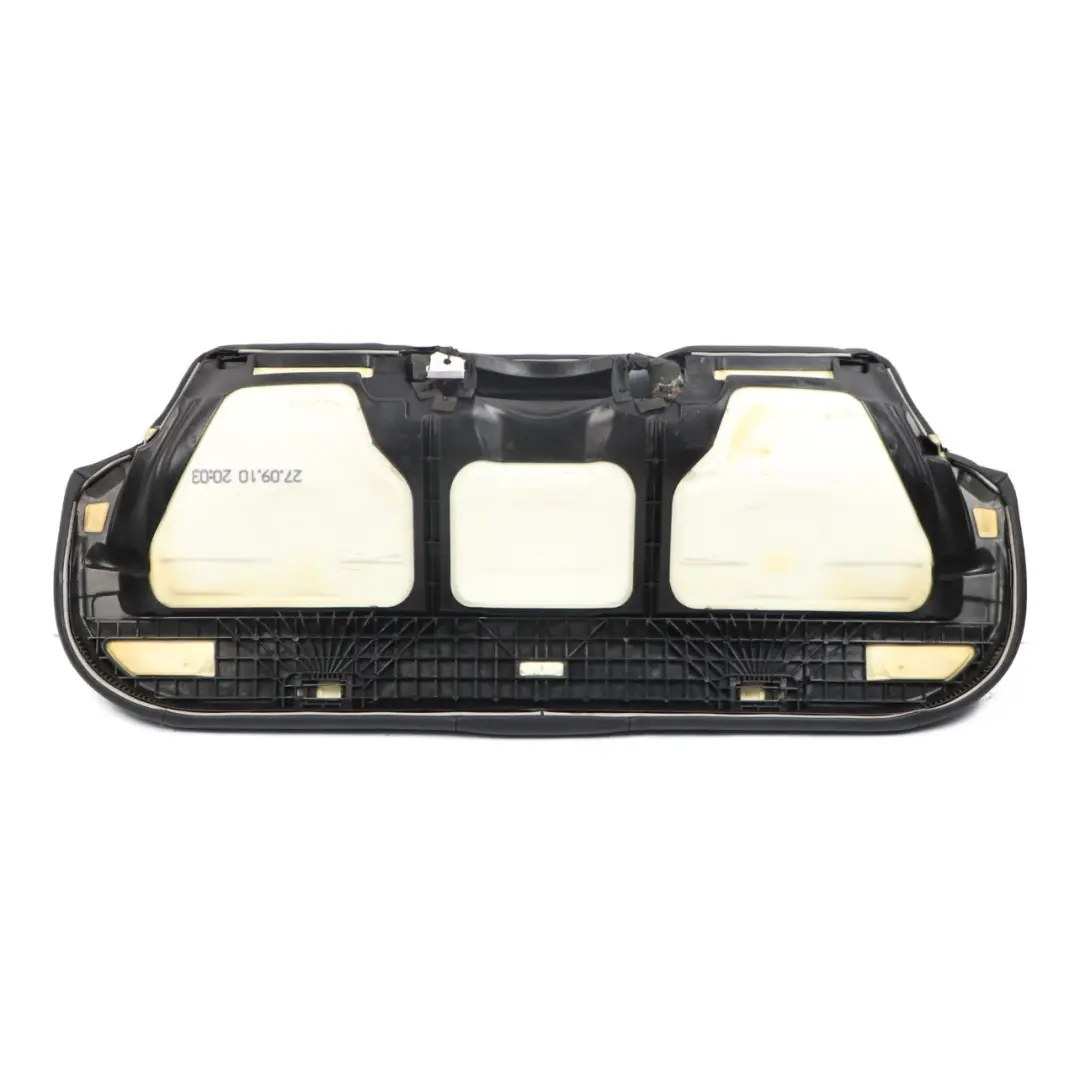 BMW E90 E91 LCI Cuero Negro Asiento Trasero Sofa Banco Base - SKU 7843905 - Número de pieza 7843905