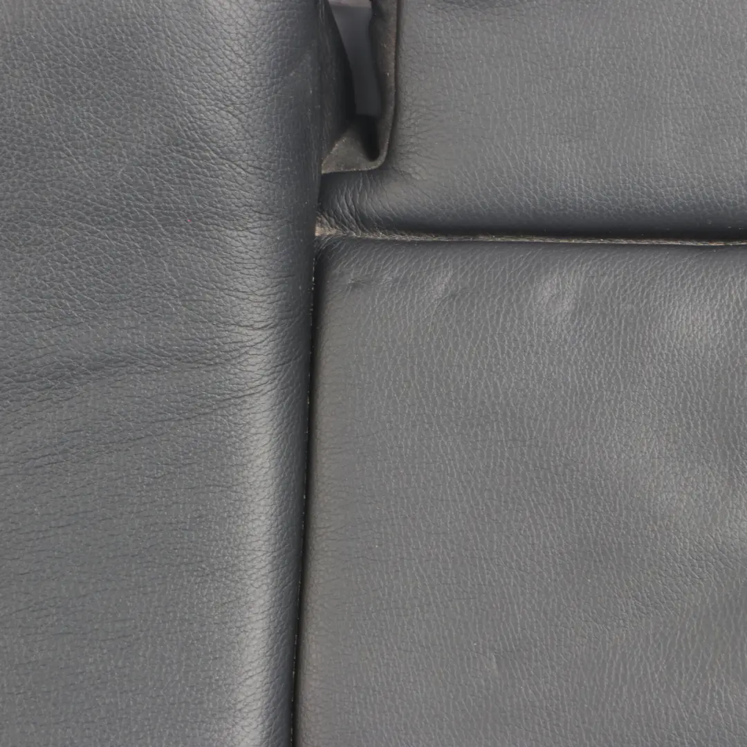 Rear Seat Bench BMW E90 E91 LCI Couch Sofa Leather Dakota Black Contrast Blue - SKU 7843905 - Part number 7843905