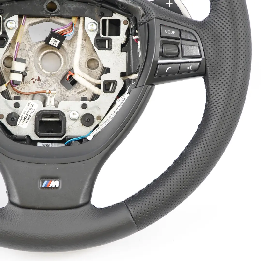 BMW F01 LCI F10 F11 F12 F06 F07 NOUVEAU Cuir Volant Chauffé M Sport à Palettes - SKU 7844104-1 - Numéro de pièce 7844104