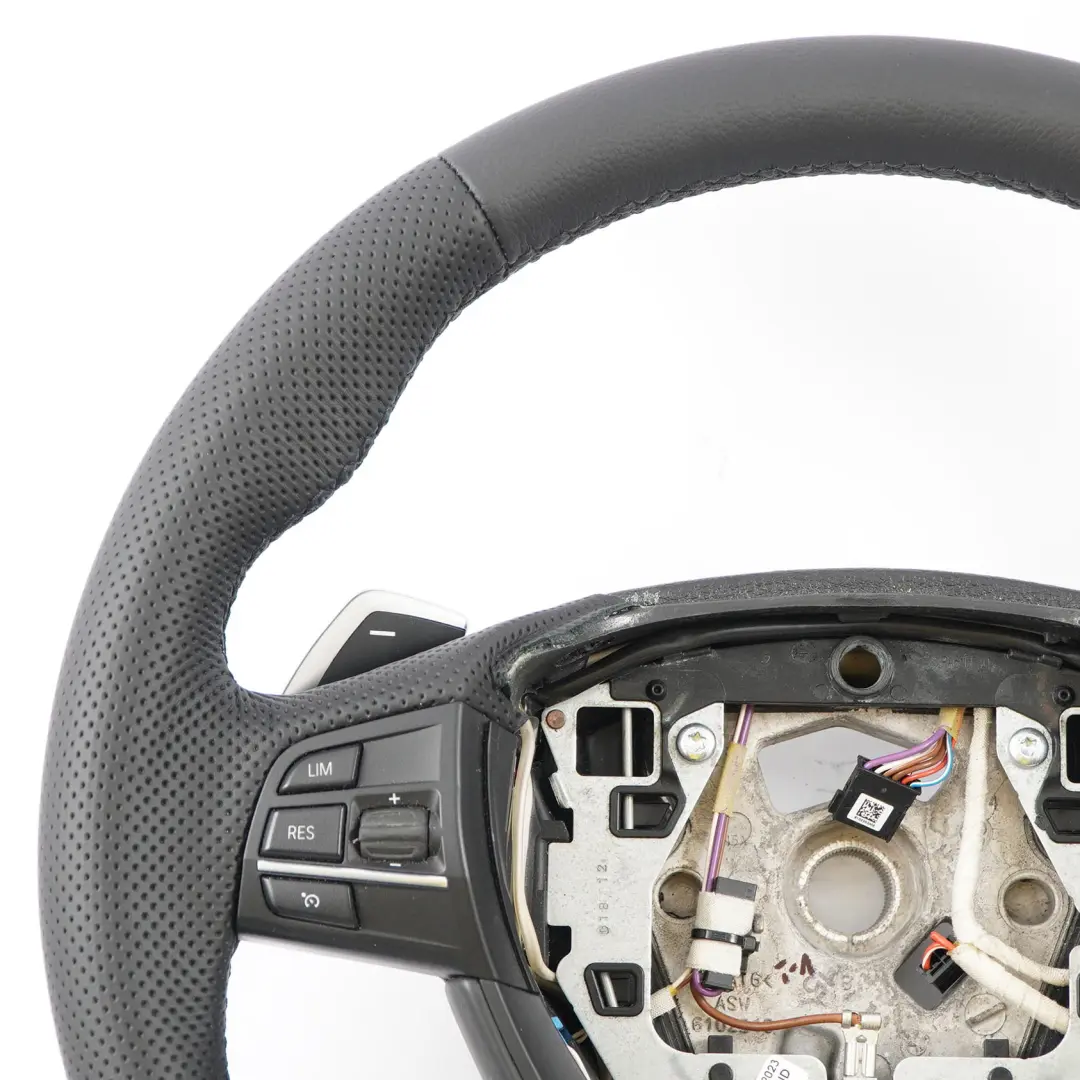 BMW F01 LCI F10 F11 F12 F06 F07 NOUVEAU Cuir Volant Chauffé M Sport à Palettes - SKU 7844104-1 - Numéro de pièce 7844104