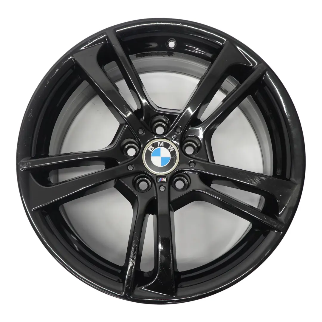 BMW X3 F25 Czarna Alufelgi 19" M z Double Spoke 369 8,5J ET:38 - SKU 7844250-1 - Numer Części 7844250