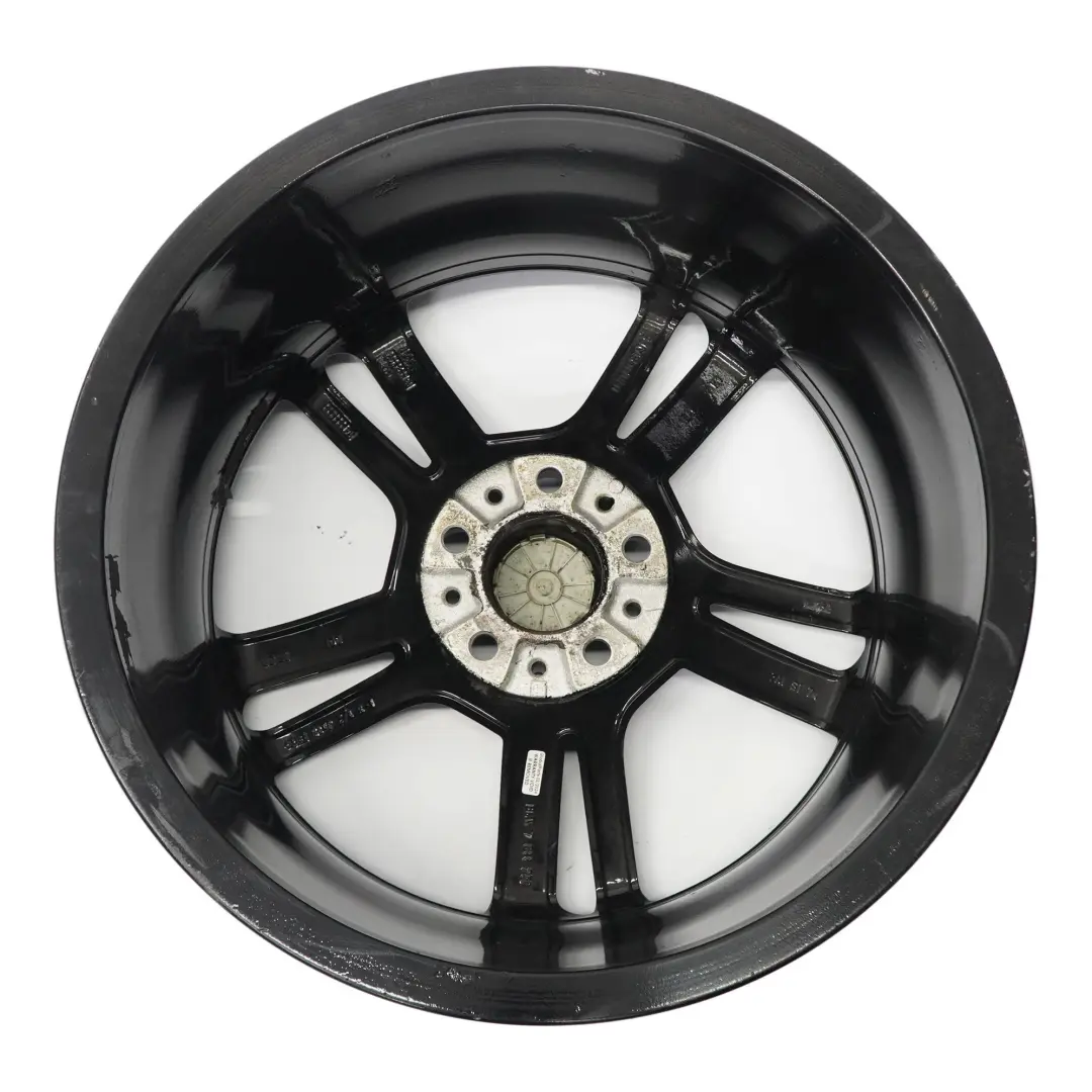 Schwarz Vorderrad Felge 19" M Doppel speiche 369 8,5J ET:38 für BMW X3 F25 mit Teilenummer 7844250 BMW X3 F25 Schwarz Vorderrad Felge 19" M Doppel speiche 369 8,5J ET:38 - SKU 7844250-1 - Teilenummer 7844250