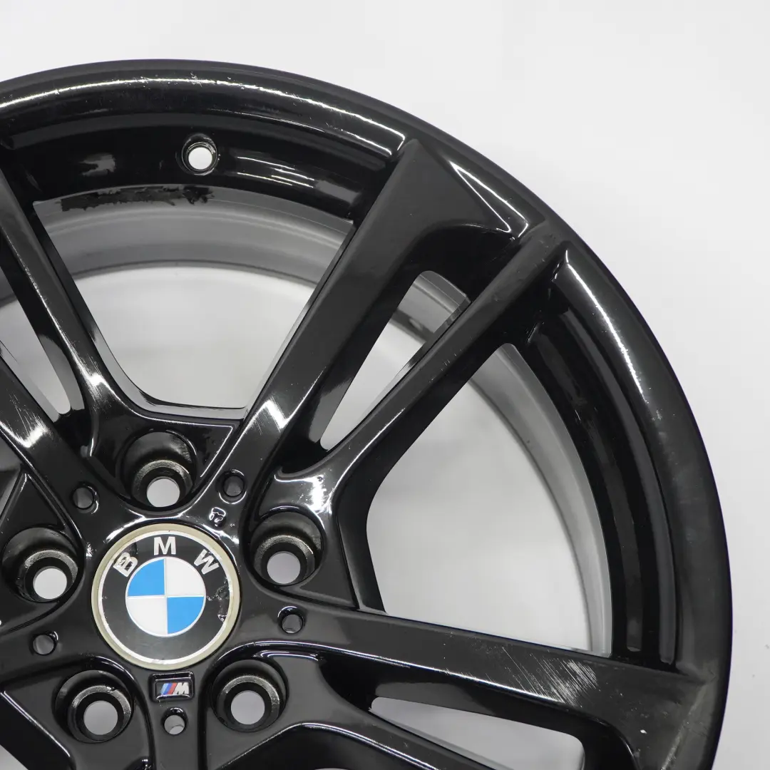 Jantes noires alliage 19" M Double rayon 369 8,5J ET:38 pour BMW X3 F25 Avant à propos du numéro de pièce 7844250 BMW X3 F25 Avant Jantes noires alliage 19" M Double rayon 369 8,5J ET:38 - SKU 7844250-1 - Numéro de pièce 7844250