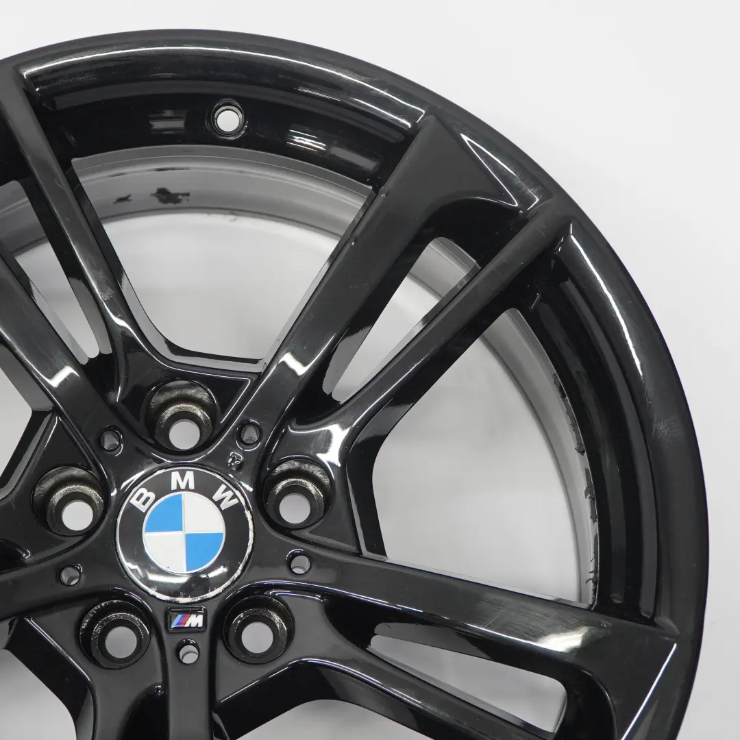 Cerchio anteriore nero lega 19" M Doppie razze 369 8,5J ET:38 per BMW X3 F25 con numero di parte 7844250 BMW X3 F25 Cerchio anteriore nero lega 19" M Doppie razze 369 8,5J ET:38 - SKU 7844250-2 - Numero di parte 7844250