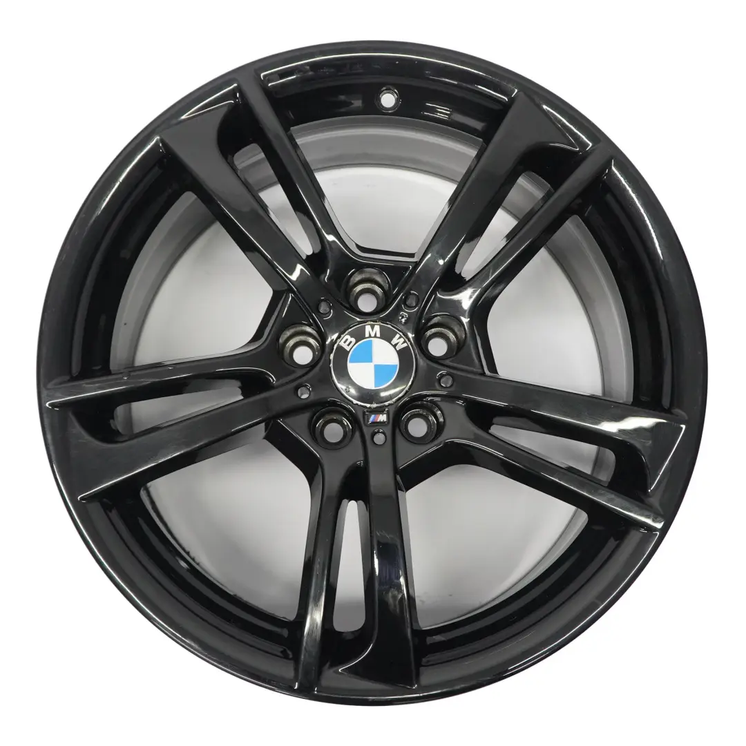 BMW X3 F25 Llanta Trasera Aleación Negra 19" M Doble Radio 369 9,5J - SKU 7844251-2 - Número de pieza 7844251