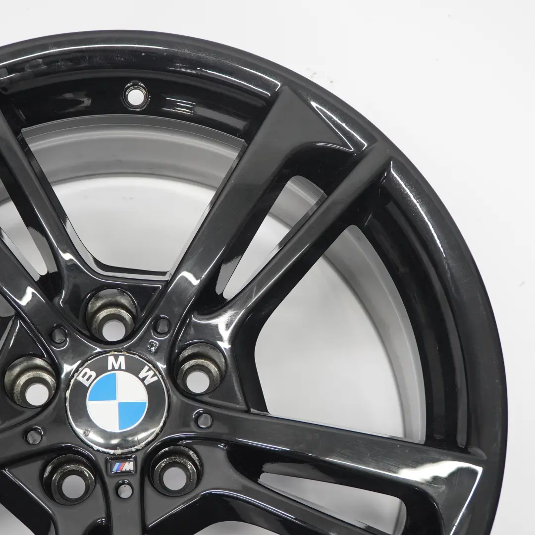 Cerchio posteriore nero lega 19" M Doppie razze 9,5J ET:48 per BMW X3 F25 con numero di parte 7844251 BMW X3 F25 Cerchio posteriore nero lega 19" M Doppie razze 9,5J ET:48 - SKU 7844251-2 - Numero di parte 7844251