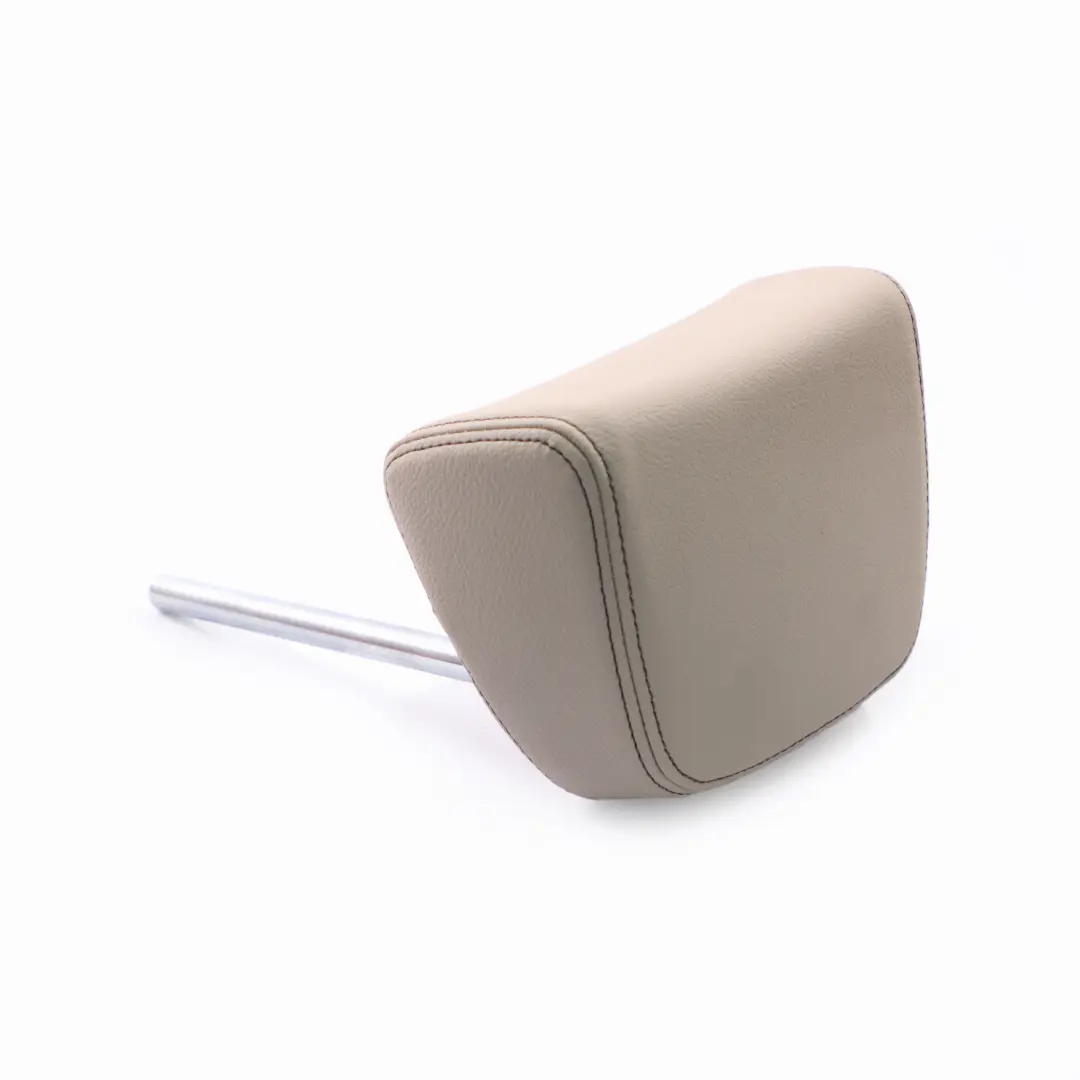 Headrest BMW F10 M5 Rear Seat Left Right Head Rest Leather Silverstone to Rear with Part number 7844297 Rear Headrest BMW F10 M5 Rear Seat Left Right Head Rest Leather Silverstone - SKU 7844297 - Part number 7844297