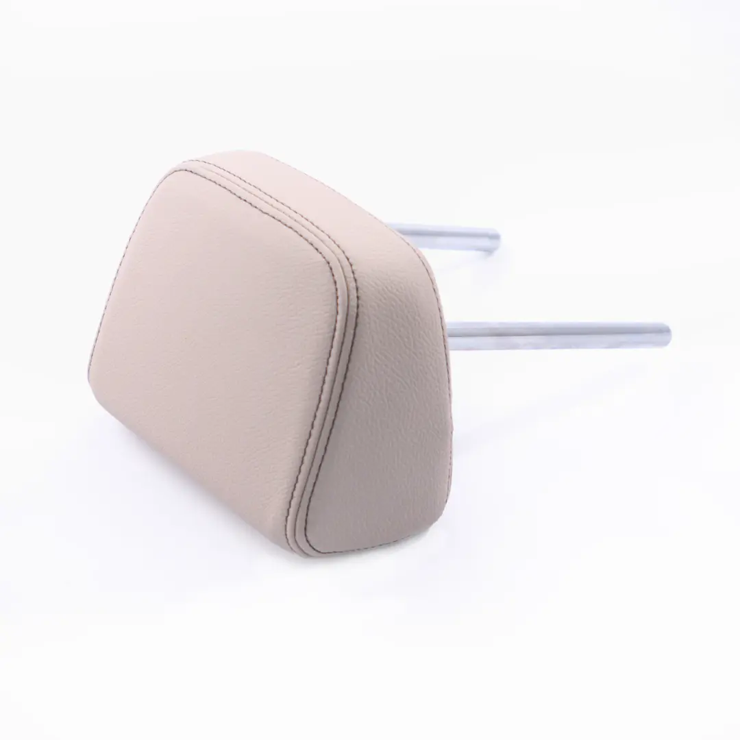 Headrest BMW F10 M5 Rear Seat Left Right Head Rest Leather Silverstone to Rear with Part number 7844297 Rear Headrest BMW F10 M5 Rear Seat Left Right Head Rest Leather Silverstone - SKU 7844297 - Part number 7844297