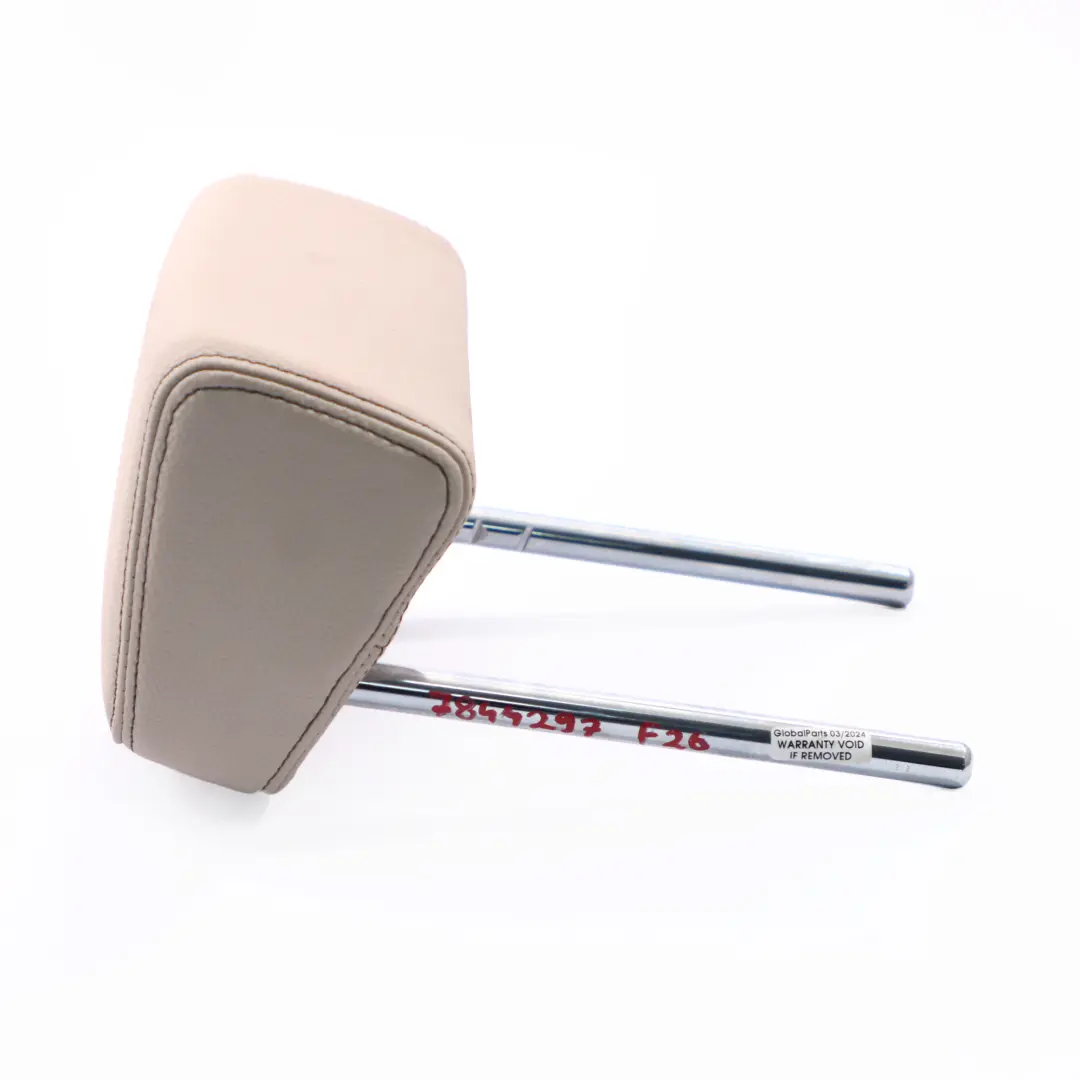 Reposacabezas trasero BMW F10 M5 Asiento izquierdo derecho cuero Silverstone para con número de pieza 7844297 Reposacabezas trasero BMW F10 M5 Asiento izquierdo derecho cuero Silverstone - SKU 7844297 - Número de pieza 7844297