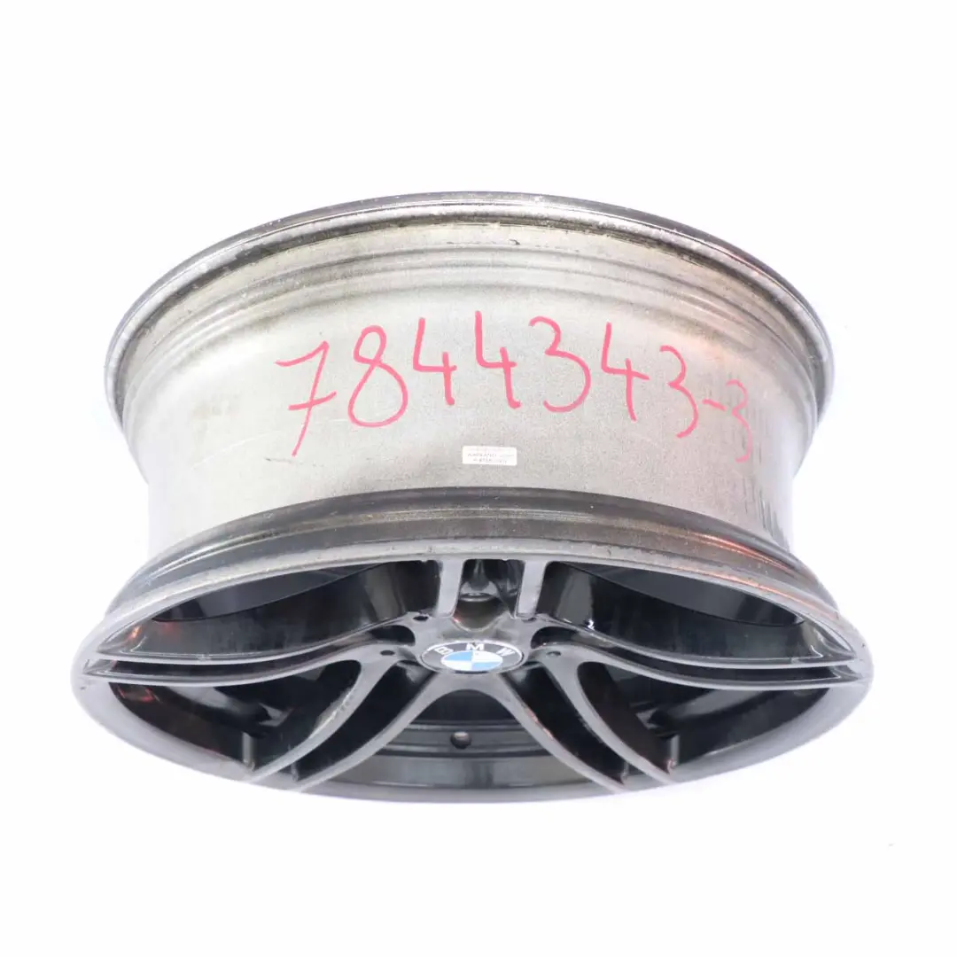 BMW E90 E91 E92 Cerchio anteriore lega 19" 8J ET:37 M Doppie razze 313 - SKU 7844343-3 - Numero di parte 7844343